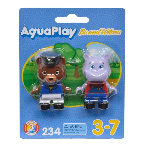 Figures Aquaplay Ours et Hippopotame
